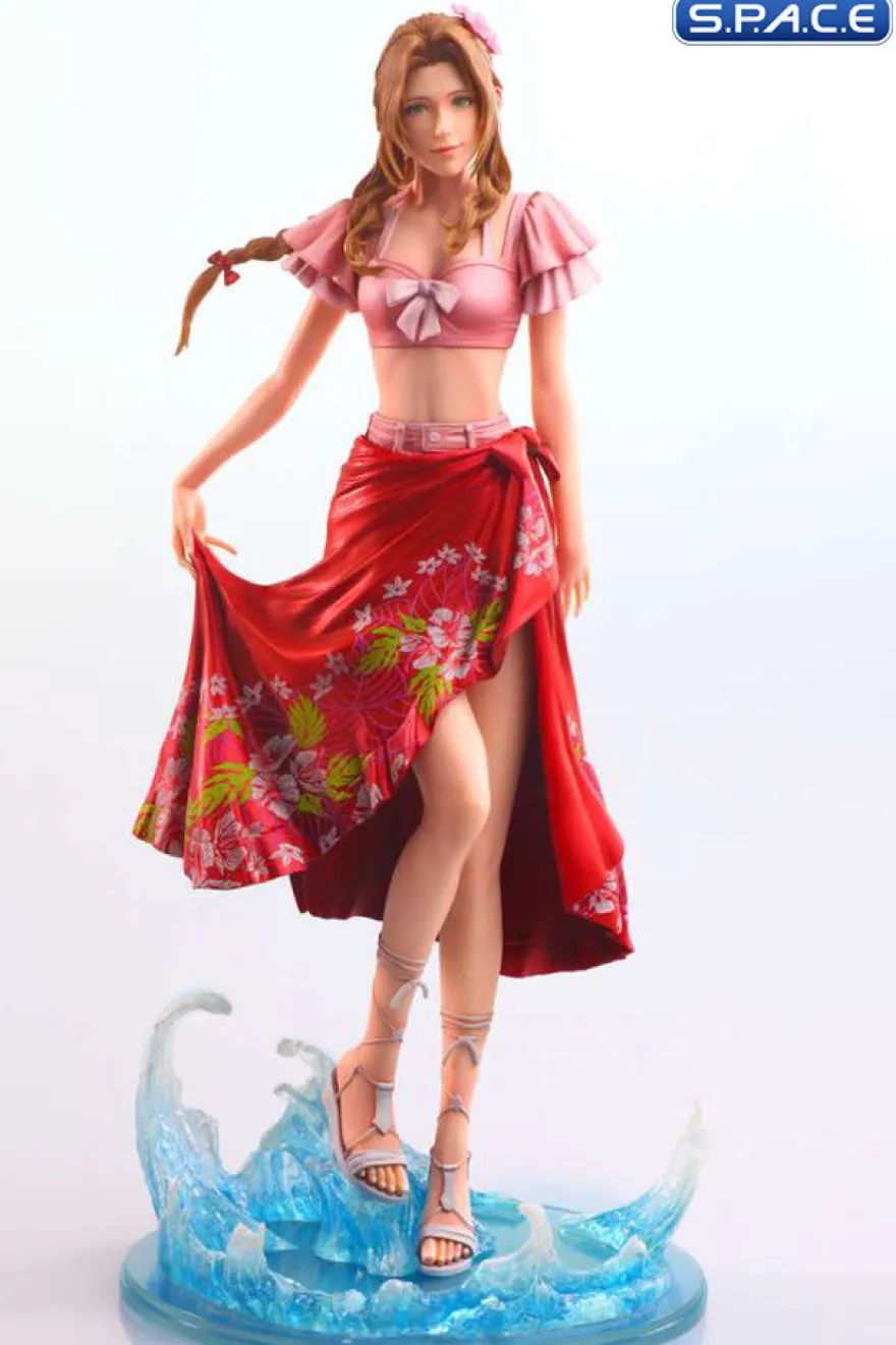 Aerith Static Arts Statue - Swimsuit Version
