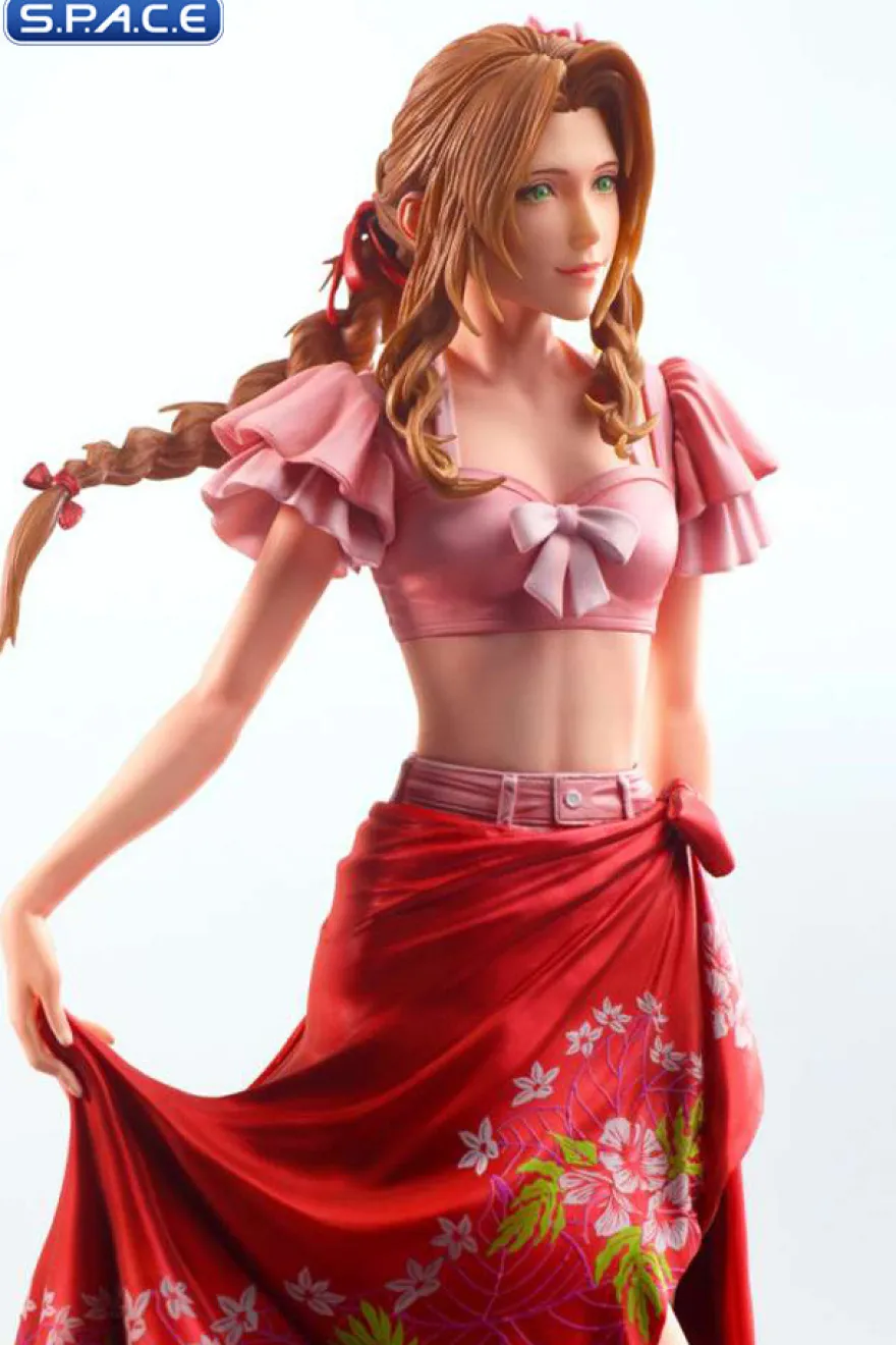 Aerith Static Arts Statue - Swimsuit Version