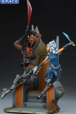 Ahsoka Tano vs. Darth Maul Diorama