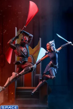 Ahsoka Tano vs. Darth Maul Diorama