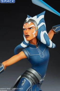 Ahsoka Tano vs. Darth Maul Diorama