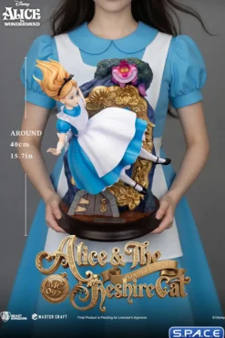 Alice & The Ceshire Cat Master Craft Statue