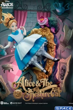 Alice & The Ceshire Cat Master Craft Statue