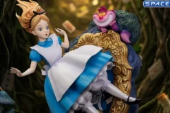 Alice & The Ceshire Cat Master Craft Statue