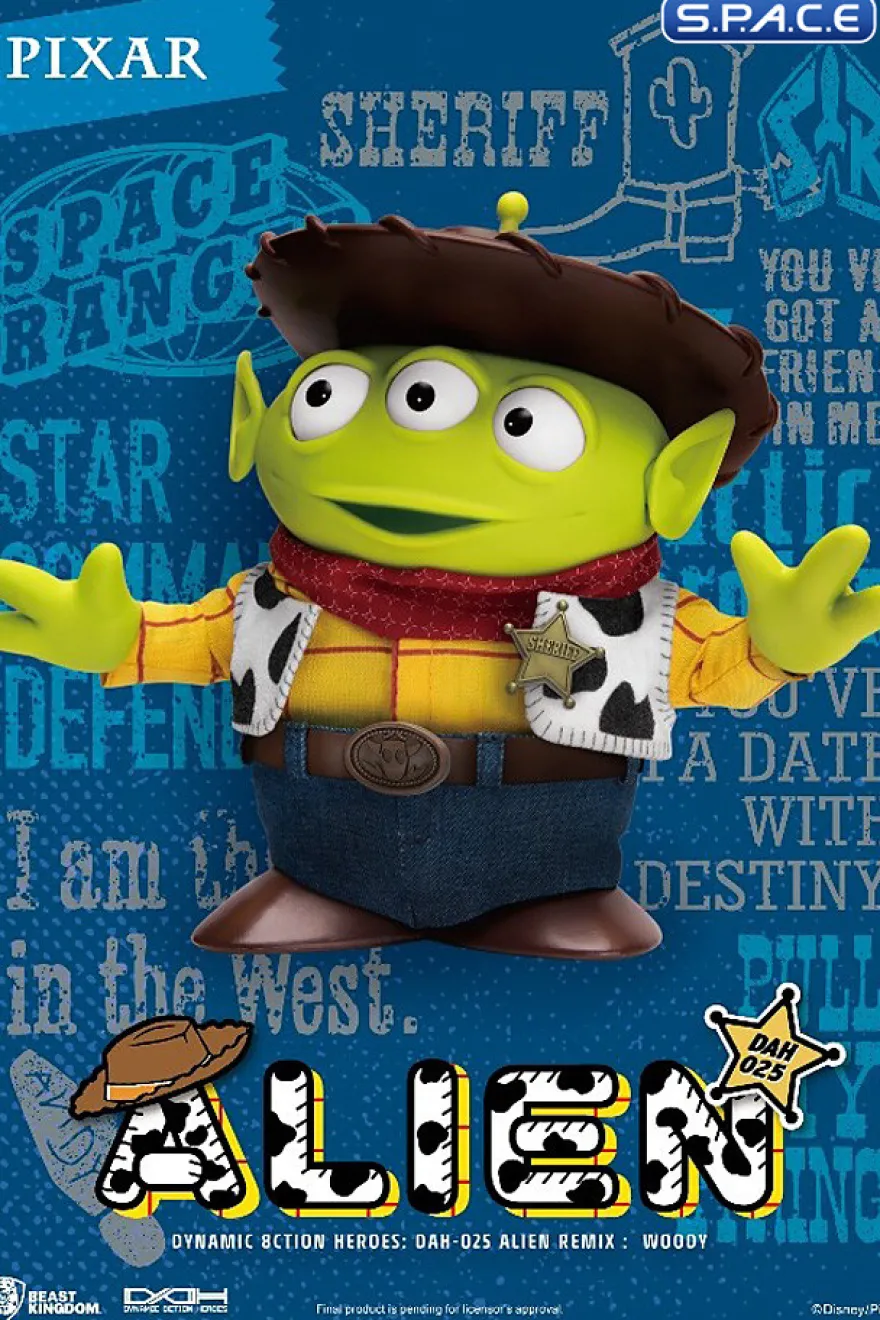 Alien Remix Woody Dynamic 8ction Heroes
