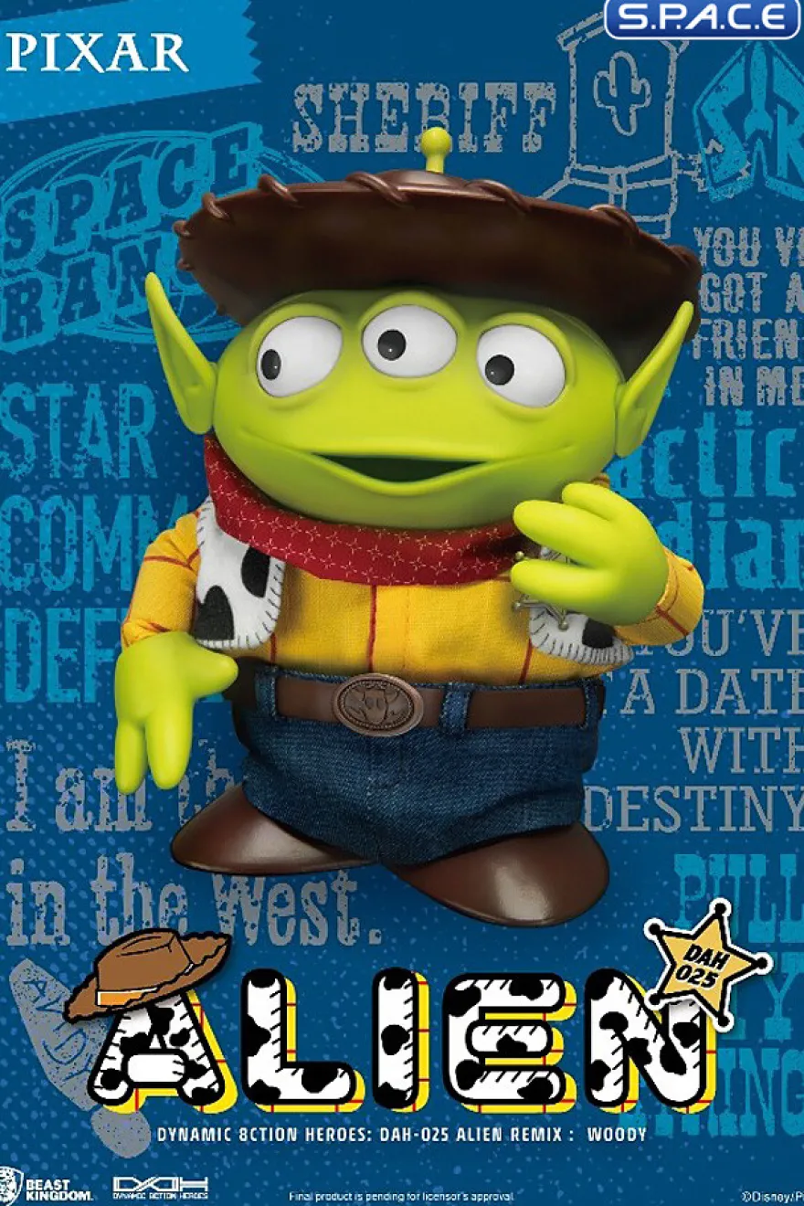 Alien Remix Woody Dynamic 8ction Heroes
