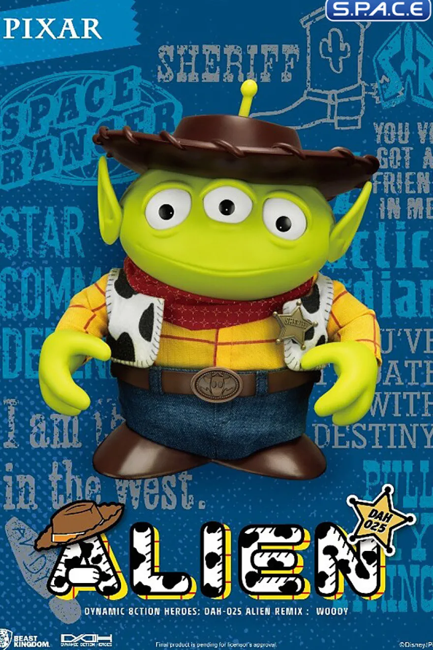 Alien Remix Woody Dynamic 8ction Heroes