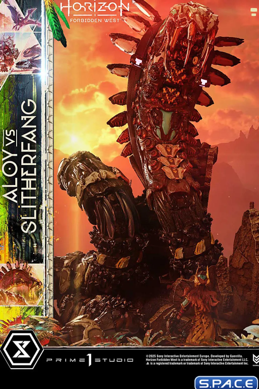 Aloy vs. The Slitherfang Ultimate Diorama Masterline Statue