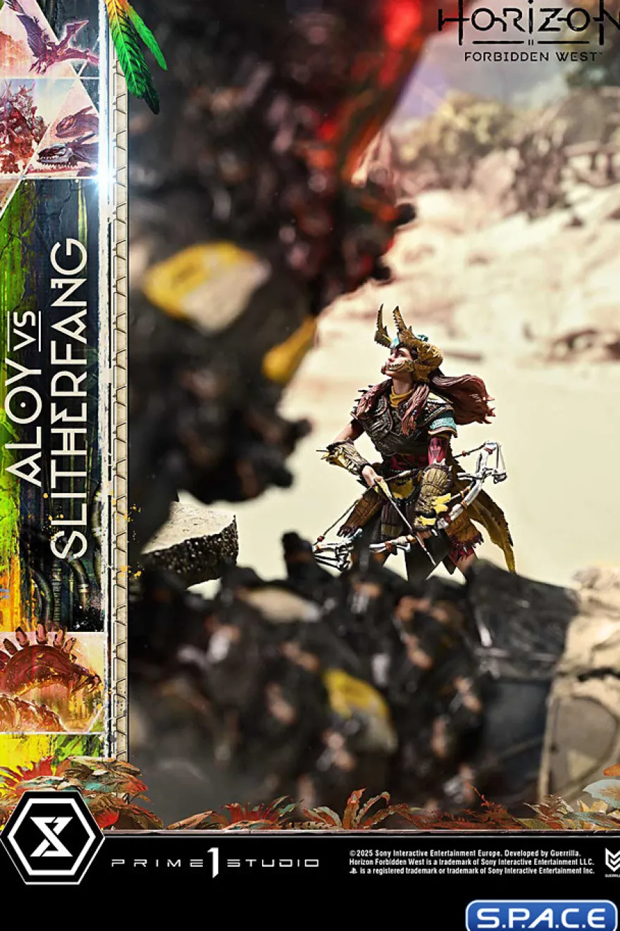 Aloy vs. The Slitherfang Ultimate Diorama Masterline Statue