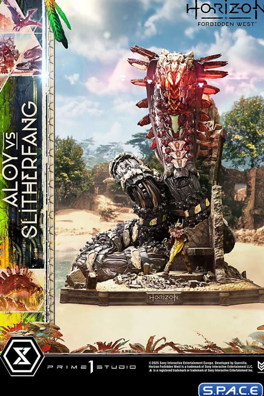 Aloy vs. The Slitherfang Ultimate Diorama Masterline Statue
