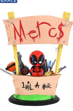Animated Deadpool Statue