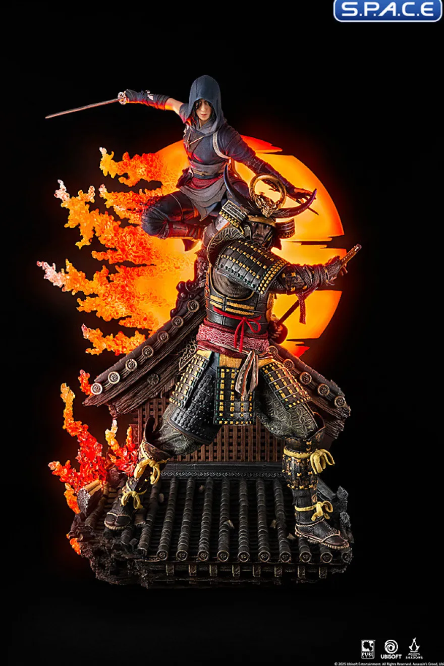 Animus Naoe & Yasuke Statue