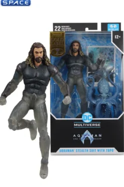Aquaman Stealth Suit with Topo from Aquaman and the Lost Kingdom