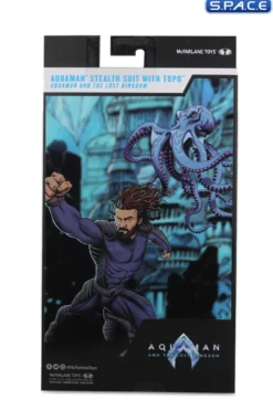 Aquaman Stealth Suit with Topo from Aquaman and the Lost Kingdom