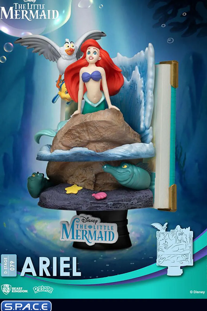 Ariel Story Book Diorama Stage 079