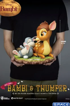 Bambi & Thumper Master Craft Statue