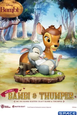 Bambi & Thumper Master Craft Statue
