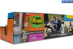 Batcycle with Side Car from Batman Classic TV Series