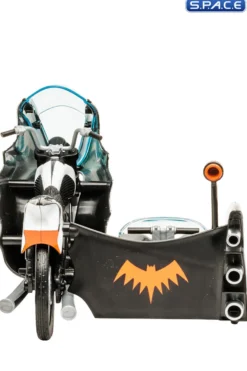 Batcycle with Side Car from Batman Classic TV Series