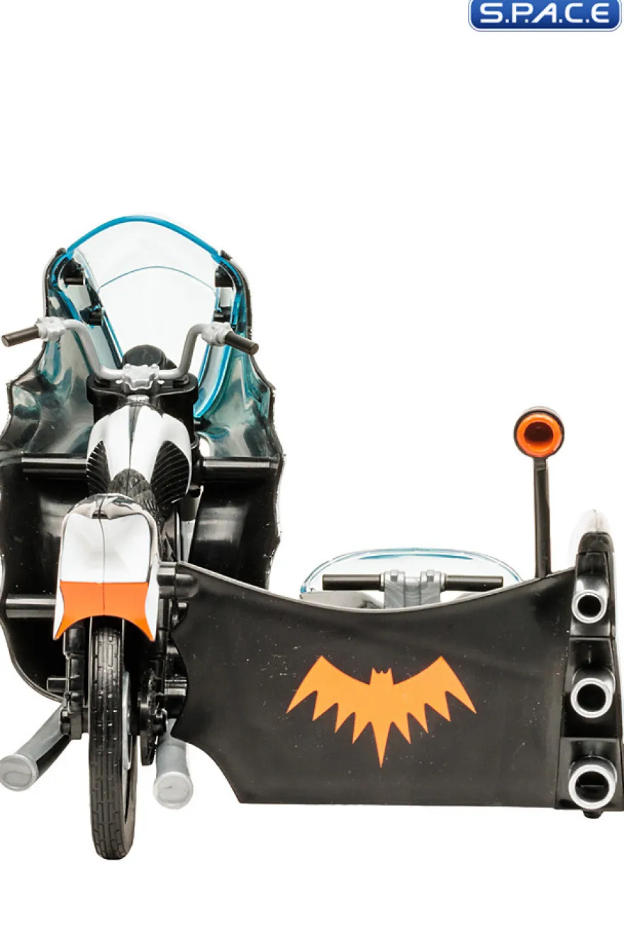 Batcycle with Side Car from Batman Classic TV Series
