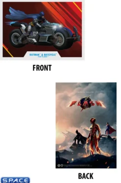 Batman & Batcycle from The Flash