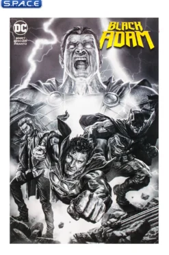 Batman from Black Adam Line Art Variant