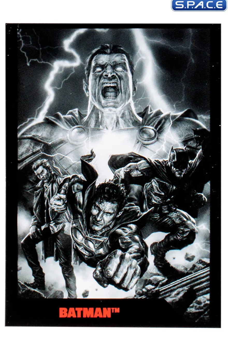 Batman from Black Adam Line Art Variant