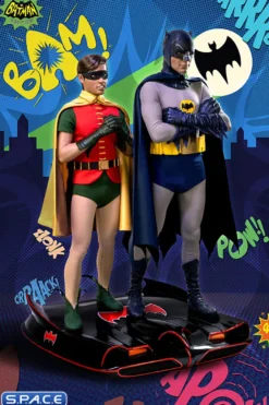Batman & Robin Diorama from Batman Classic TV Series