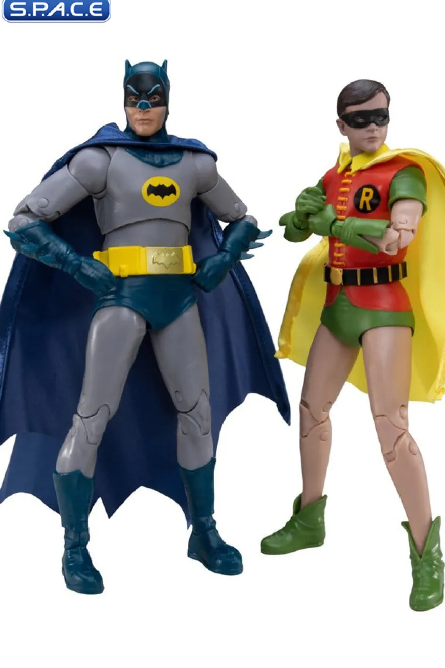 Batman & Robin from Batman Classic TV Series McFarlane Collectors 2-Pack