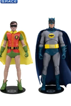 Batman & Robin from Batman Classic TV Series McFarlane Collectors 2-Pack
