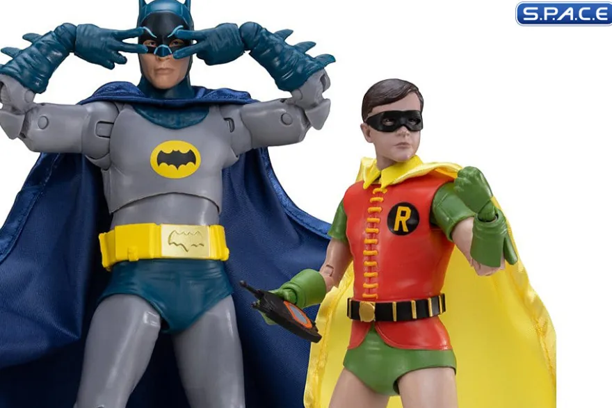 Batman & Robin from Batman Classic TV Series McFarlane Collectors 2-Pack