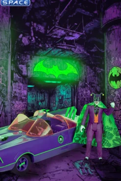Batmobile & The Joker from Batman Classic TV Series