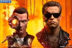 1:1 Battle Damaged T-800 Art Mask Life-Size Replica