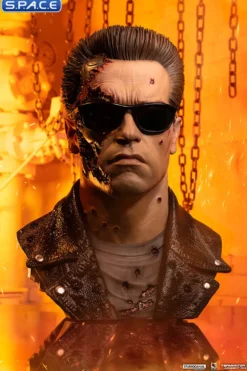 1:1 Battle Damaged T-800 Art Mask Life-Size Replica