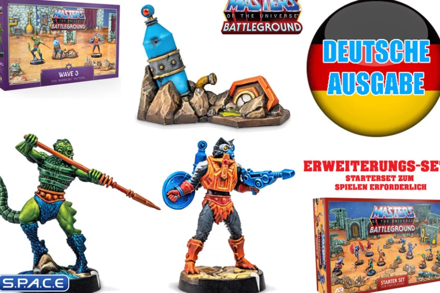 Battleground Board Game Expansion Pack Wave 3 »Evil Warriors«
