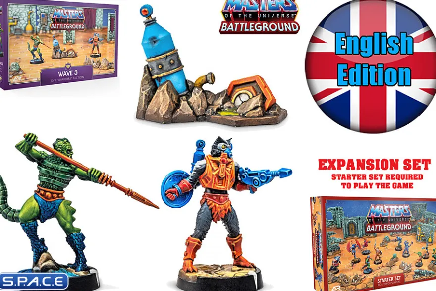 Battleground Board Game Expansion Pack Wave 3 »Evil Warriors«