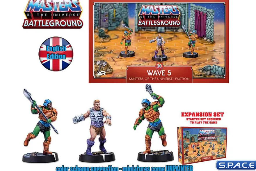 Battleground Board Game Expansion Pack Wave 5 »Masters of the Universe«