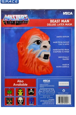 Beast Man Deluxe Latex Mask