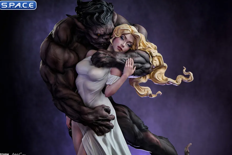 Beauty and the Beast Statue