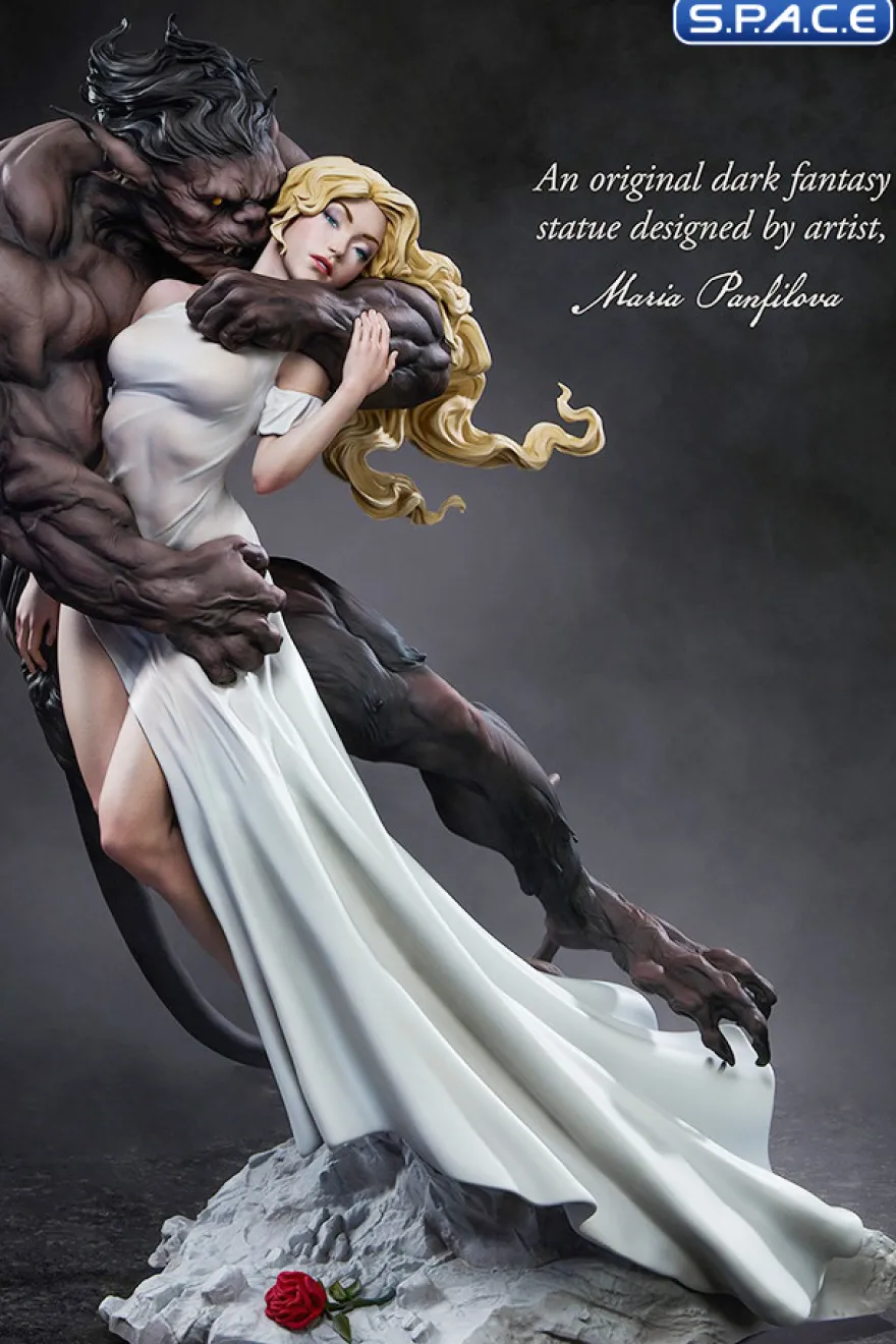 Beauty and the Beast Statue