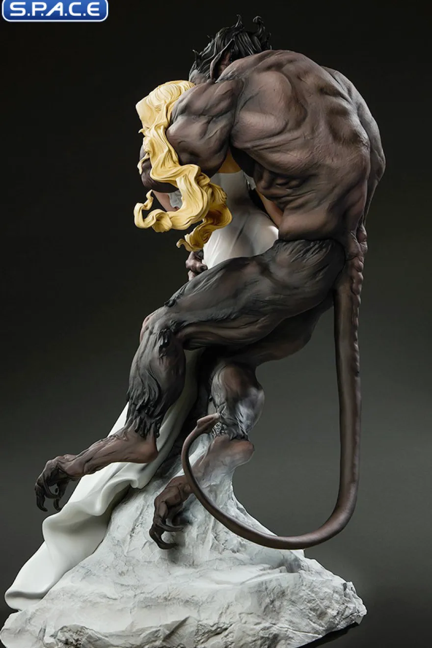 Beauty and the Beast Statue