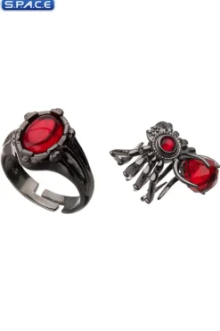 Beetlejuice and Dolores' Ring Set