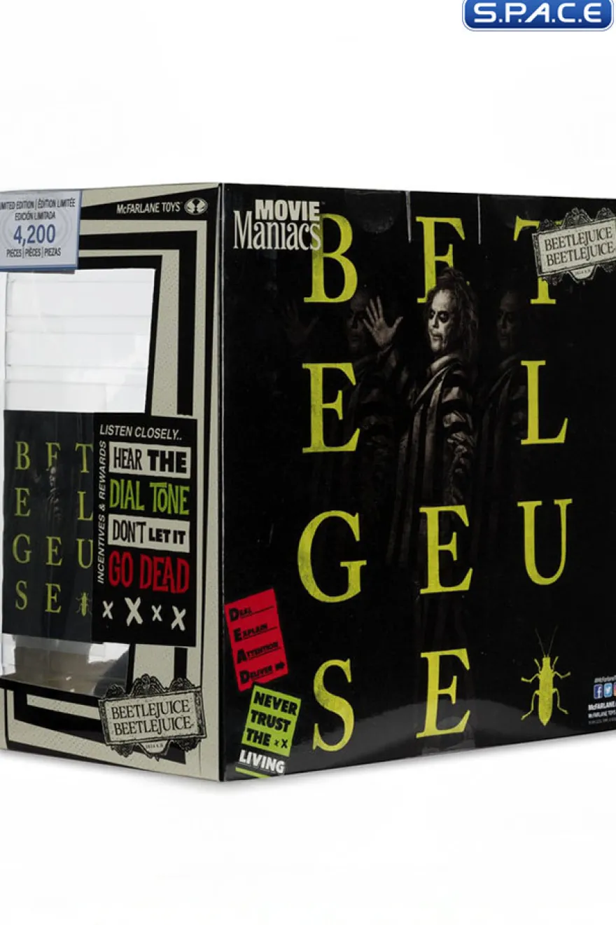 Beetlejuice Movie Maniacs 4-Pack