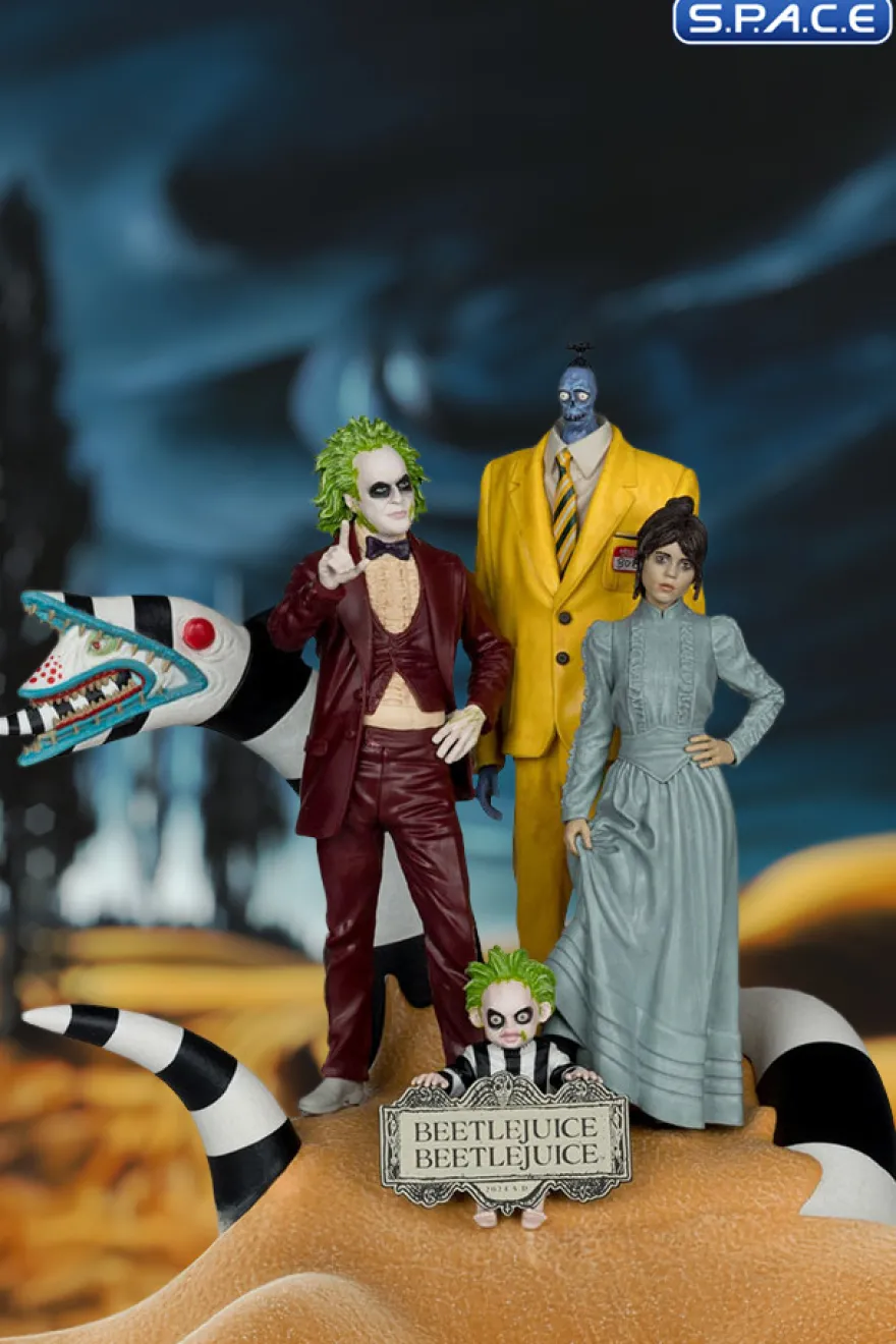 Beetlejuice Movie Maniacs 4-Pack