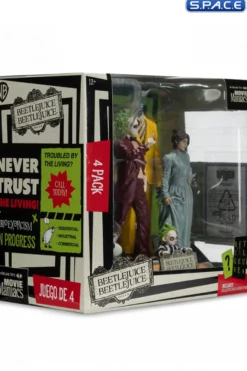 Beetlejuice Movie Maniacs 4-Pack