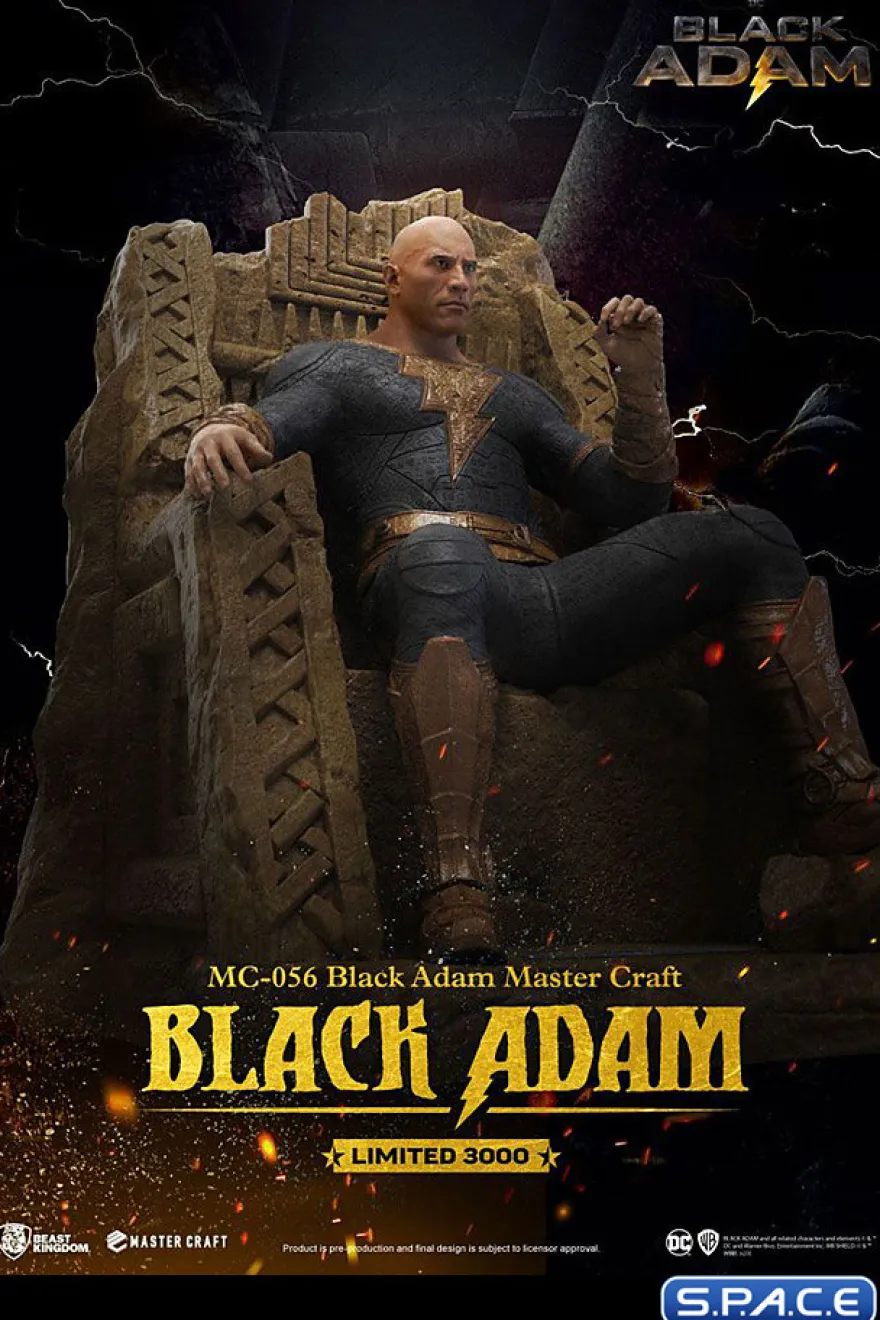 Black Adam Master Craft Statue