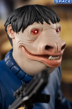 Blue Snaggletooth Bust