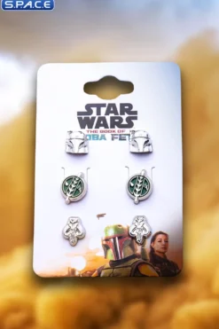 Boba Fett Earrings 3-Pack