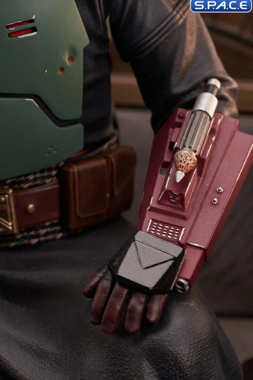 Boba Fett on Throne Premier Collection Statue