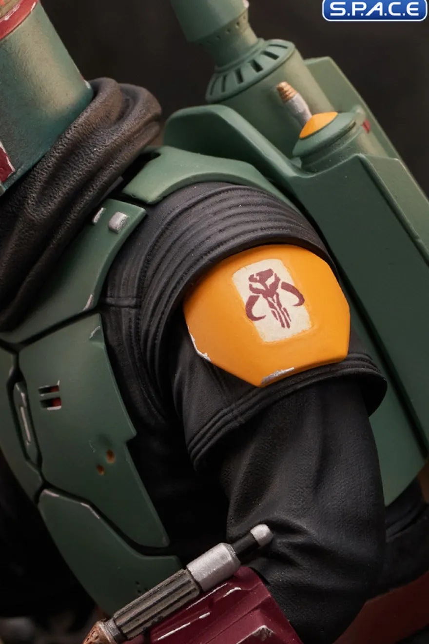 Boba Fett on Throne Premier Collection Statue